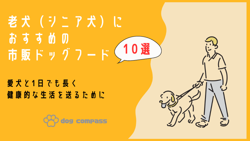 老犬用ドッグフードおすすめ10選！ 市販で買える高品質なものを紹介します 